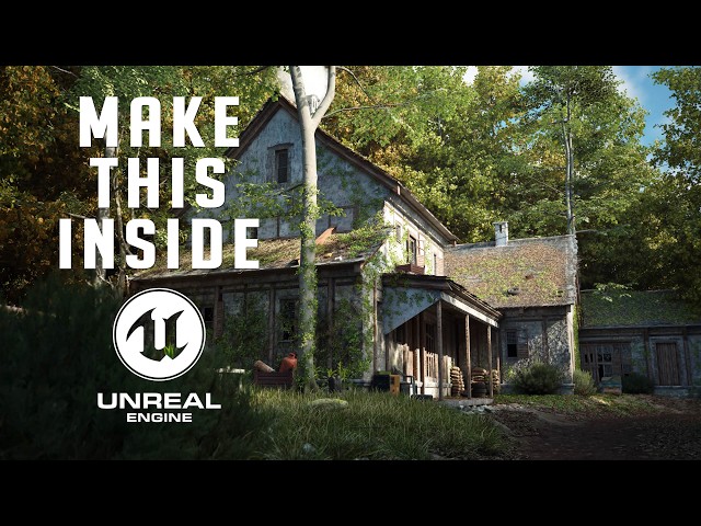 Unreal Engine 5.7.4 Beginner Tutorial - UE5 Starter Course 2026#unrealengine5  #megascans #cgi