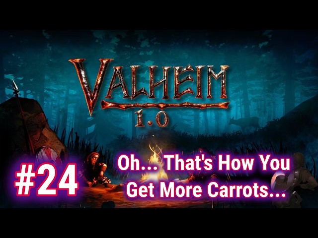 Valheim 1.0 - Episode 24 - 2026 PS5 Gameplay - I Figured Out Seed-Carrots!