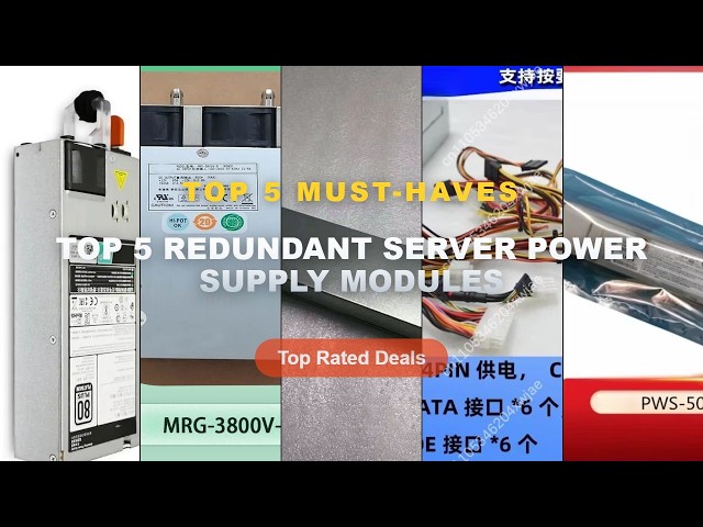 Cheap & Best Top 5 Redundant Server Power Supply Modules Unboxing & Review - PWS704P1R PWS504P1R PWS