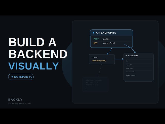 Let's Add Users & Authentication to Our Backend | Backly #2