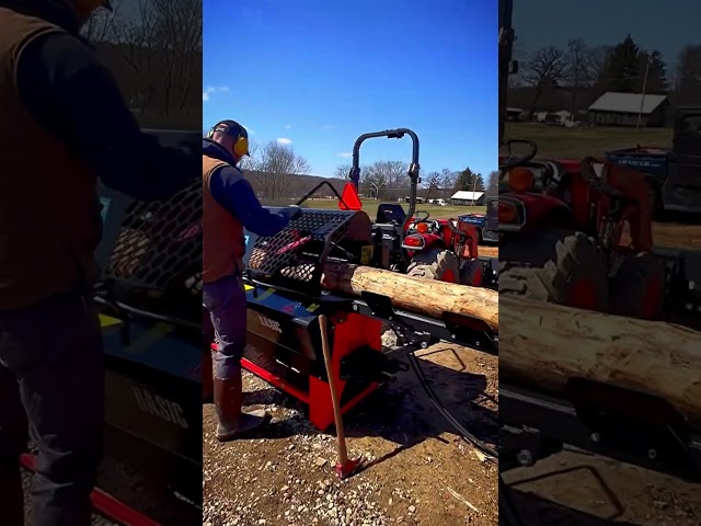 Amazing Firewood Processor