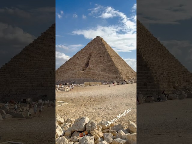 Inside The Pyramid of Menkaure the 3rd Pyramid at Giza #egyptology