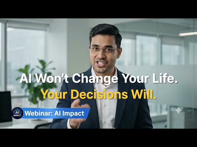 FREE AI IMPACT MASTERCLASSAI