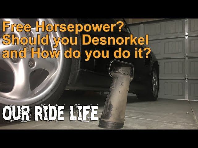 Free Horsepower: Does Desnorkeling Work And Should You Do It on your Porsche Boxster