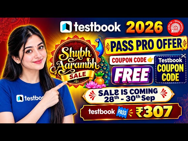 Testbook coupon code 2026 | Testbook Pass Pro coupon code |Testbook coupon code today/ Testbook Pass