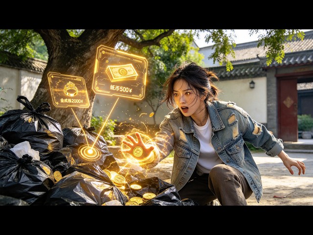 Girl gets a divine hand that senses value. She finds treasures in junk and becomes an appraiser.