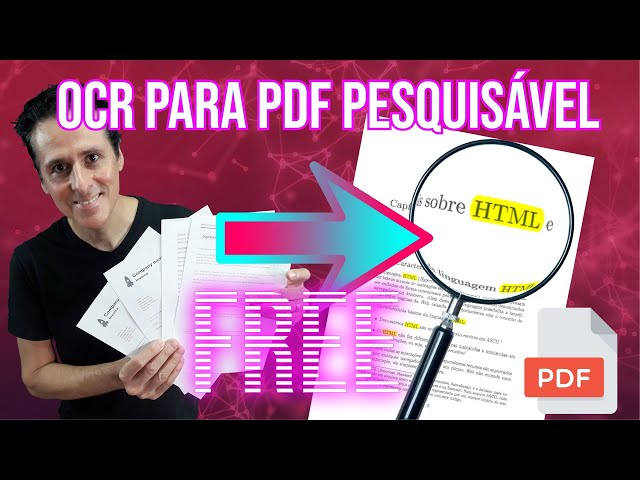 OCR e PDF Pesquisável FREE com Node-RED