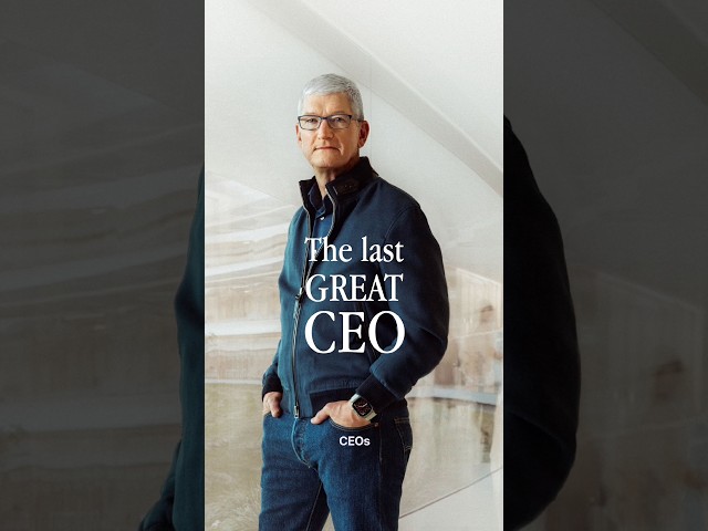 Tim Cook is the Last GREAT American CEO #apple #timcook #technews #economy