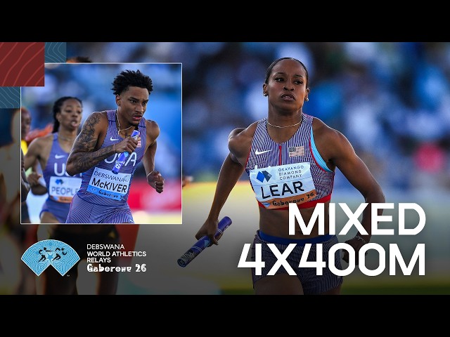 Full Mixed 4x400m Heats & Final | World Athletics Relays Gaborone 26