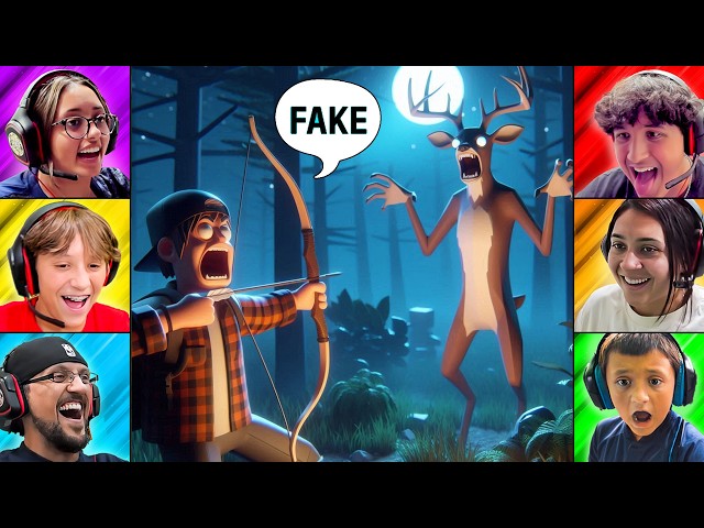 OH DEER! *Hilarious Hunting Game* (FGTeeV 6 Player Family Gameplay)