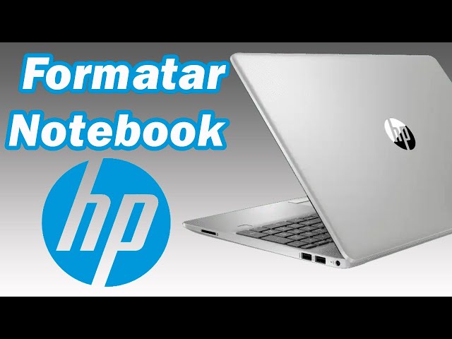 Formatar Notebook HP - Passo a Passo COMPLETO!
