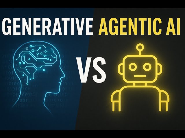 Generative-AI-vs-Agentic-AI