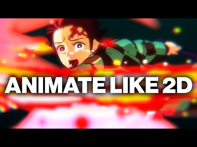 How to Make 3D Animations Look 2D
