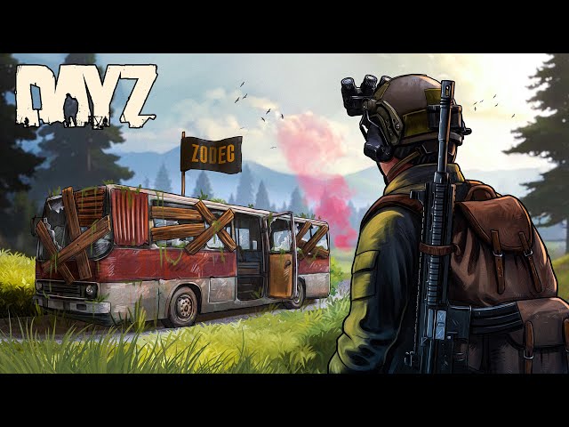 DayZ, But I Live In an ABANDONED Bus Wreck!