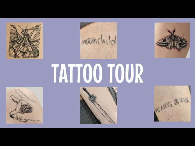 tattoo tour!!