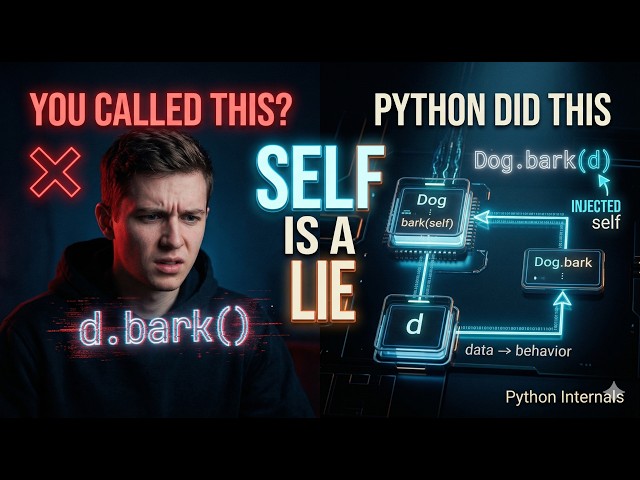 Python "self" Explained: What REALLY Happens When You Call a Method