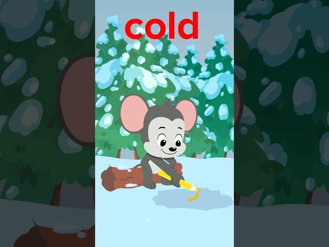 Kindergarten Sight Words: Cold | ABCmouse #learning #education #sightwordsforkids #kindergarten