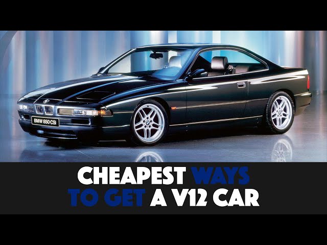 9 Cheapest Ways To Get A V12 Car