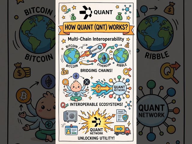 #QNT Quant Explained: How the Overledger Network Solves Blockchain Interoperability