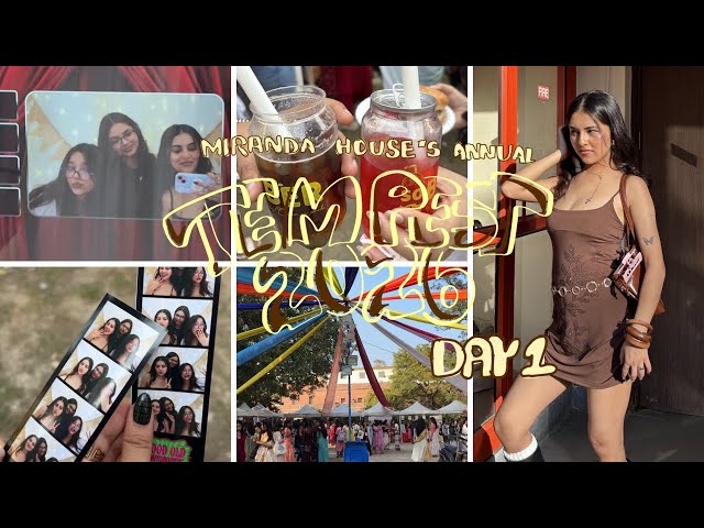 college fest | miranda house, day 1