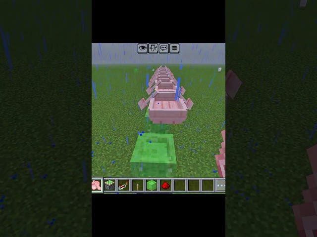 How to make a wave 😱 #minecraft #shorts