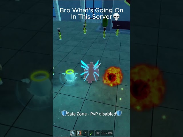 Weird Ahh Server💀 #roblox #bloxfruits #shorts