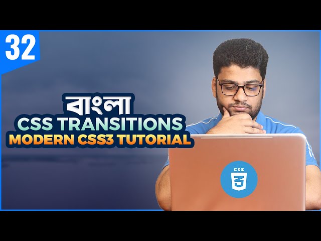 CSS Transitions | CSS3 Tutorial For Beginners | Part 32