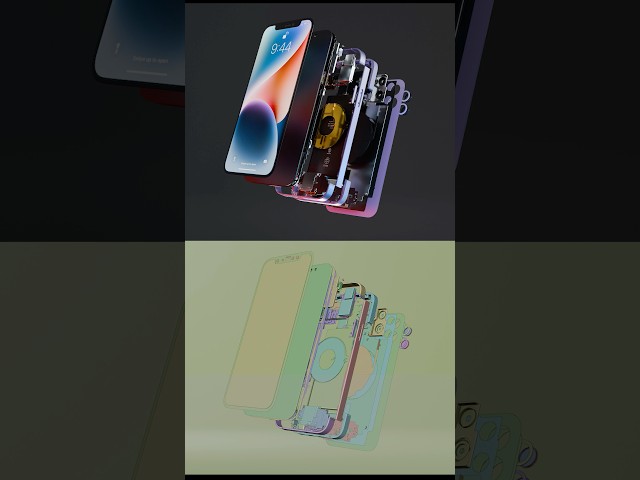 Blender Tutorial | iPhone Animation #blender #tutorial