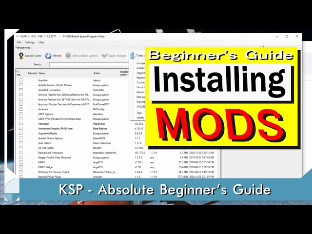 Mod Installation Guide | KSP Beginner's Guide