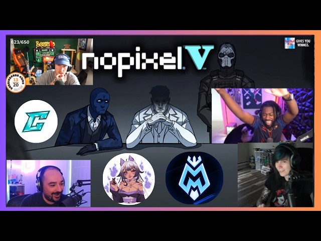 "THIS LORE IS INSANE!"🔥GTA RP Streamers Blown Away By the NoPixel V Lore Recap & Server Launch Date
