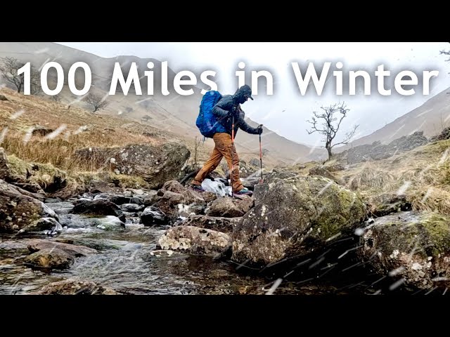 Hiking & Wild Camping in Winter | The Tour of the Lake District - 100 Mile Hike (Part 6)