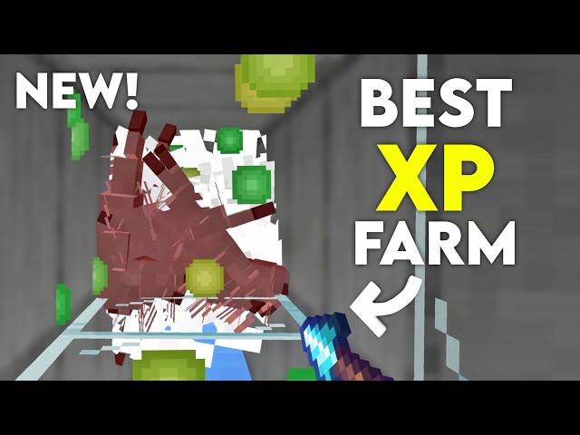 New!! BEST XP Farm for Minecraft Bedrock MCPE 26.4+/1.21+!