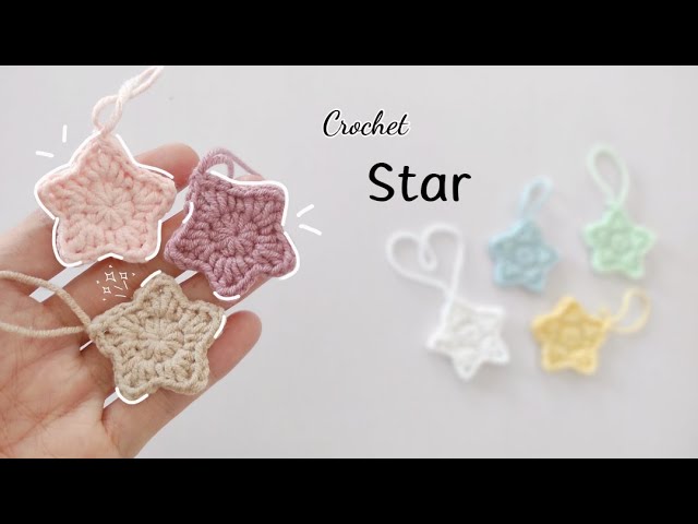 Crochet star🌟  |easy and cute #crochet #star #diy #handmade #christmas #christmasdecor