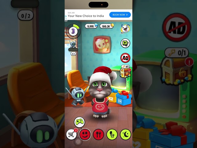 Talking Tom.exe Smashes the Robot PC/Grounded/Whooped