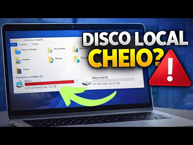 Is your PC's hard drive full? ⚠️ See how to expand your Local Disk C: by combining partitions!