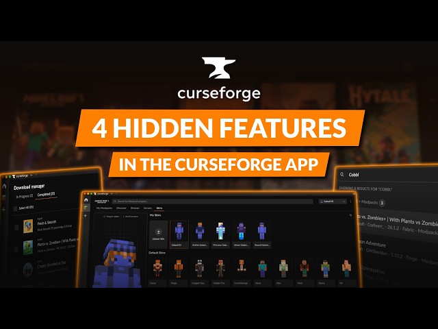 4 More HIDDEN Features in the CurseForge App You Need to Use