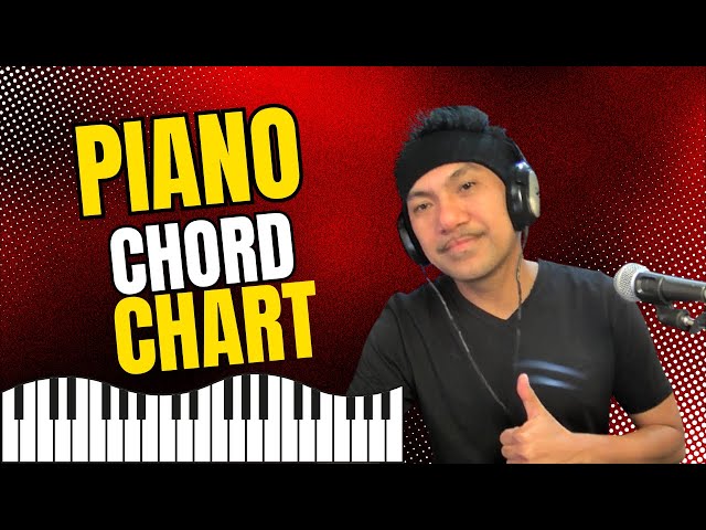 PIANO CHORD CHART -  PTTV