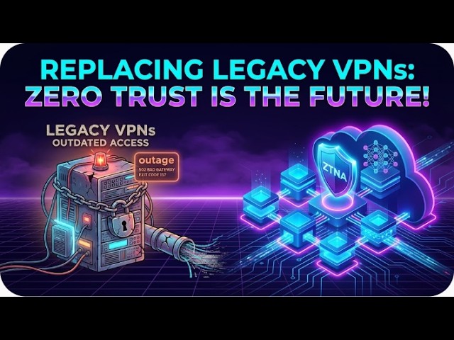 Zero Trust Network Access: Replacing Legacy VPNs