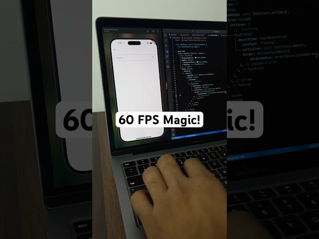 Flutter Tutorial for Beginners – Build This in 60s!