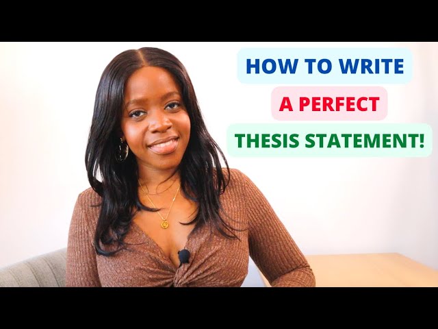 How To Write The PERFECT Thesis Statement For Any GCSE English Essay! | GCSE English Exams Revision