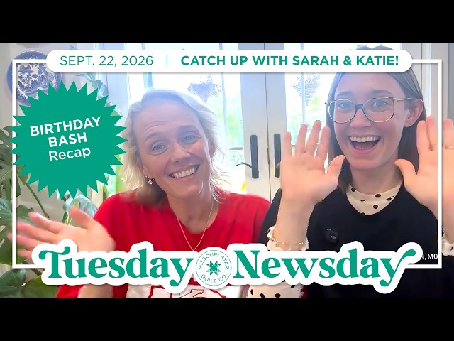 Tuesday Newsday with Katie and Sarah | Hamilton Homecoming Birthday Bash Rewind