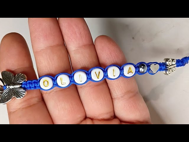 Llaveros personalizados tutorial #macrame #tutorial 