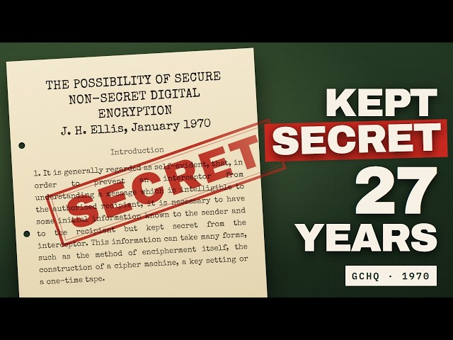 Who Invented Public Key Encryption — and Why Britain Kept It Secret for 27 Years