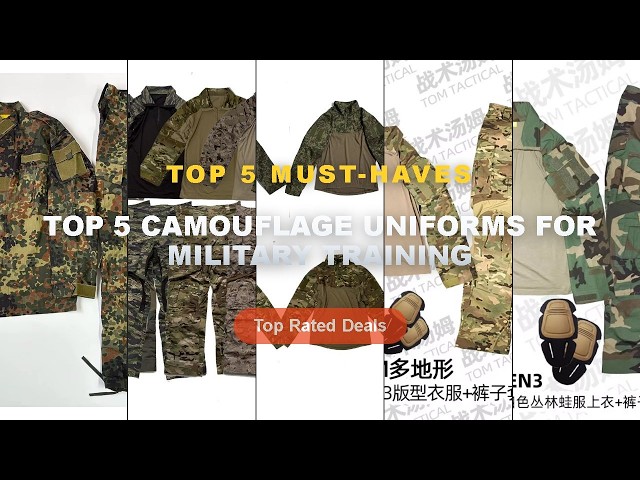 Why Everyone Is Buying Top 5 Camouflage Uniforms For Military Training - M81 Woodland camouflage GEN