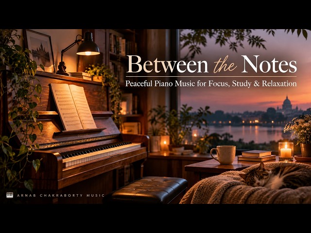 Between the Notes | Peaceful Piano Music for Focus, Study & Relaxation