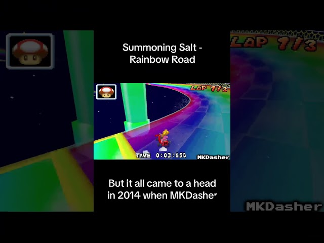 Rainbow Road speedruns are insane...