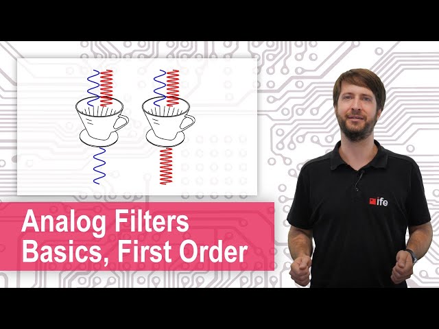 Analog Filters - Basics, First Order, Ideal Filters, RC Low Pass, Phasor Diagram, Bode Plot