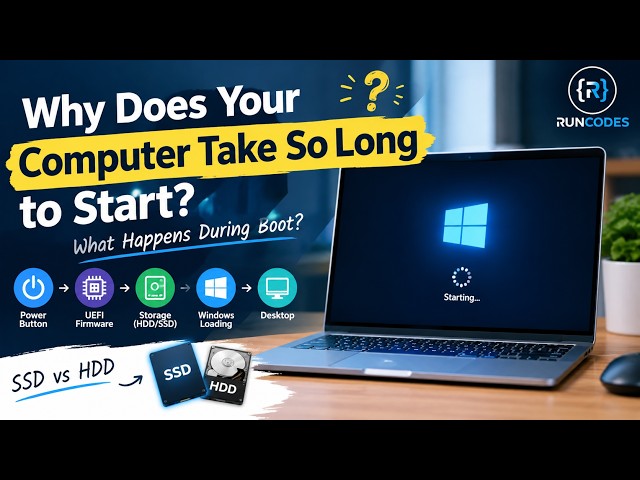 The Mechanics of Slow Computer Startup - Why is PC startup slow?
