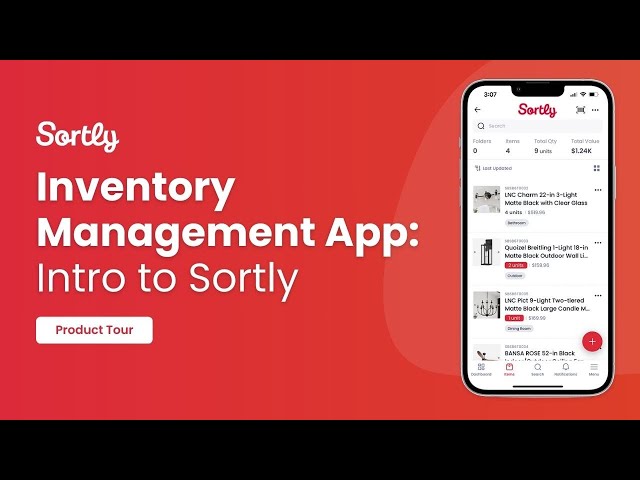 Sortly Inventory Management App: Intro to Sortly