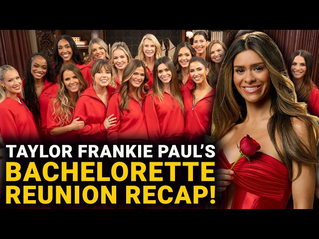Taylor Frankie Paul's Bachelorette Reunion Special RECAP!